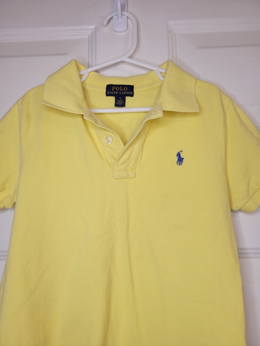 Polo by Ralph Lauren Lemon Yellow Boy's Classic Polo - Picture 2 of 6